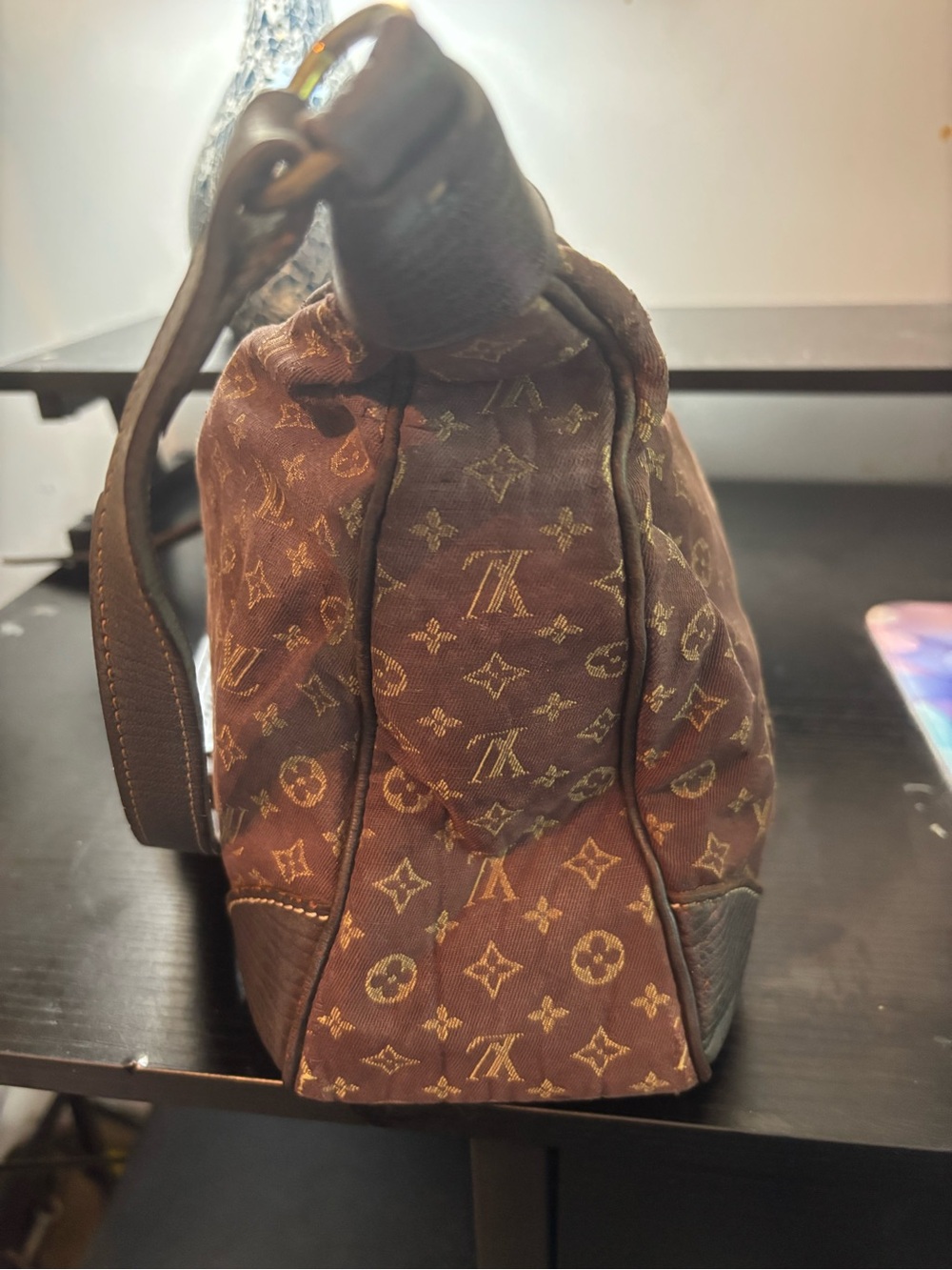 Authentic Louis Vuitton Monogram Mini Lin Boulogne 30 - Picture 5 of 15
